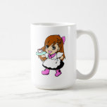 Coffee , cafe , girl , maid coffee mugs
