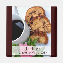 Coffee Cake and coffee Magnet