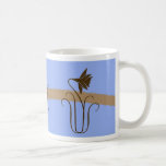 Coffee Colours Daffodil Monogram Mug