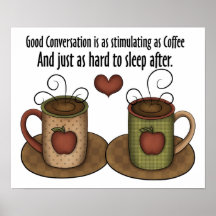 Coffee & Conversation Poster