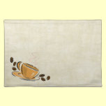 Coffee Cup and Beans placemats