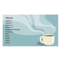 Coffee Cup - Business business cards