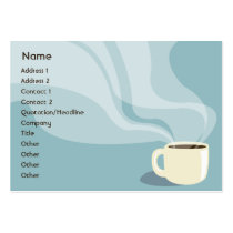 Coffee Cup - Chubby business cards