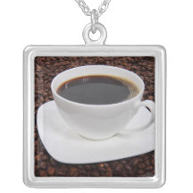 Coffee Cup Roast Delight Custom Jewelry