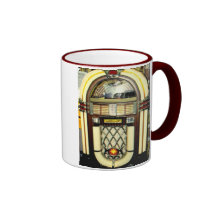 Coffee Cup with Juke Box "Dance in the Light" Coffee Mugs