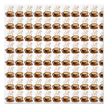 Coffee Cups Background Photo Print