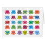 Coffee Cups Greeting Card