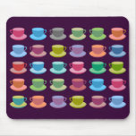 Coffee Cups Mouse Pad