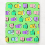 coffee cups mousepad
