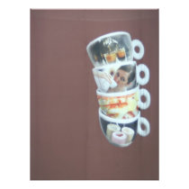 Coffee cups photographic print