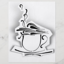 coffee custom flyer