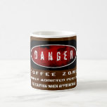 Coffee Danger Coffee Mugs