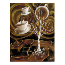 Coffee dreams postcards