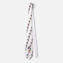 COFFEE GIRL - BLACK HAIR NECK TIE