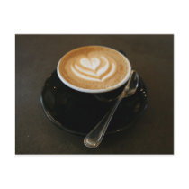 Coffee is love - postcard