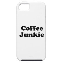 Coffee Junkie iPhone 5 Case