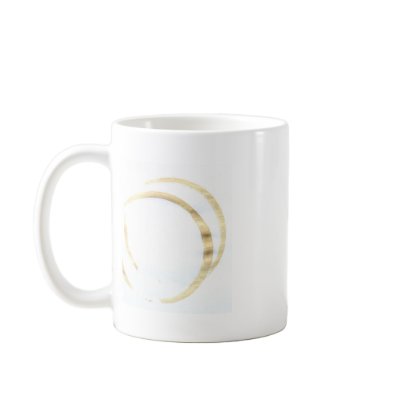 Coffee.  Just coffee. MUG w coffee stain graphic by jesterbryanc