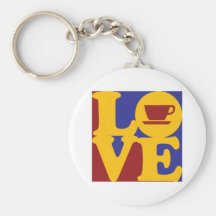Coffee Love Key Chain