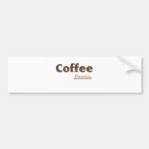 coffee lovers auto aufkleber