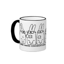 Coffee Makes Conversations Look Intellectual Coffee Mugs