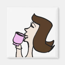 Coffee Mom Magnet