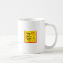 Coffee mug giraffe