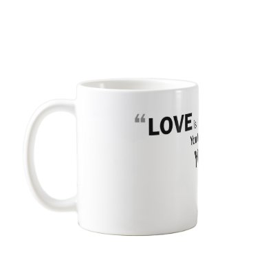 Coffee mug - 'Love is like sourdough starter...' by MyThoughtPartners