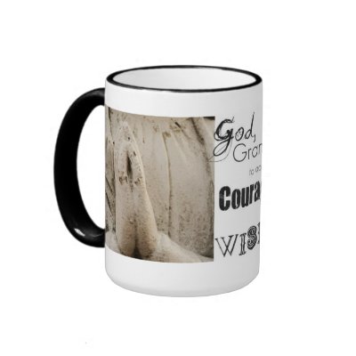 Coffee Mug Serenity Prayer by HallowedHill