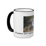 Coffee mug with expression of hope and beauty