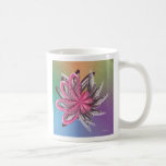 coffee mug with fractal artwork