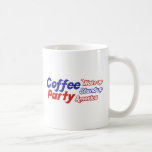 Coffee Party USA Wake up Stand Up Coffee Mugs
