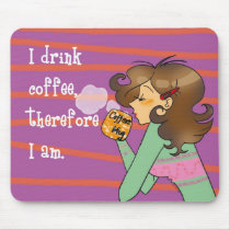 Coffee philosophy mouse pads