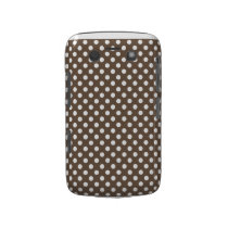 Coffee Polka Dot Blackberry Bold Case casemate cases