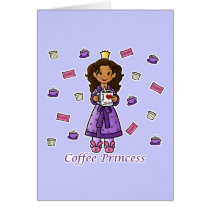 Coffee Princess Card