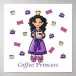 Coffee Princess Print