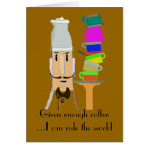 Coffee-Rule the World Cards