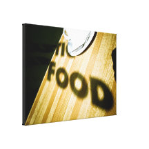 Coffee Shop 02 Stretched Canvas Print