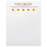 Coffee Shop Letterhead