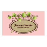 Coffee Shop / Pastry Shop Old Sign Business Card business cards