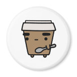 Coffee & Spoon Fridge Magnets