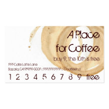 Coffee Stain Logo Drink Punch Hero Business Card Templates