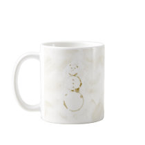 Coffee Stain Snowman Mugs