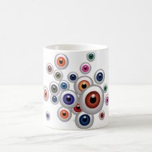 coffee/Tea/HotChocolate Mug Eyeballs