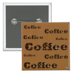 Coffee The Word Button buttons