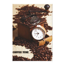 Coffee Time Gespannter Galerie Druck