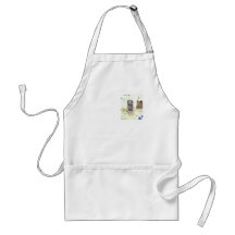 Coffee To Go Folk Art KitchenWare Aprons