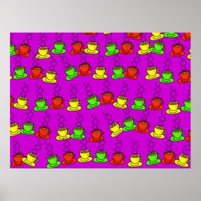 Coffee Wallpaper Print by prawny