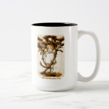 Coffee with Michaelmas Daisy Mug