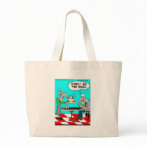 Coffee Without Cows Funny Tees Mugs & Gifts Tote Bag