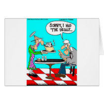 Coffee Without Cows Funny Tees Mugs & Gifts Card